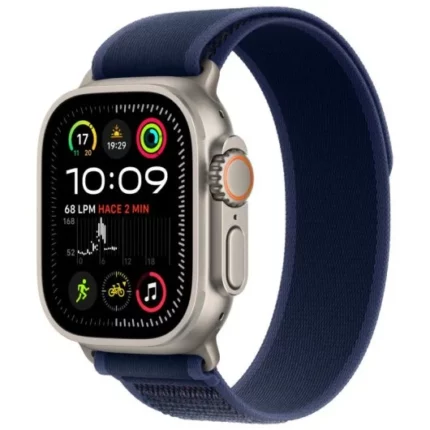 Apple Watch Ultra 2 GPS + Cellular 49mm Caja Natural Titanio con Correa Trail Loop S/M Azul